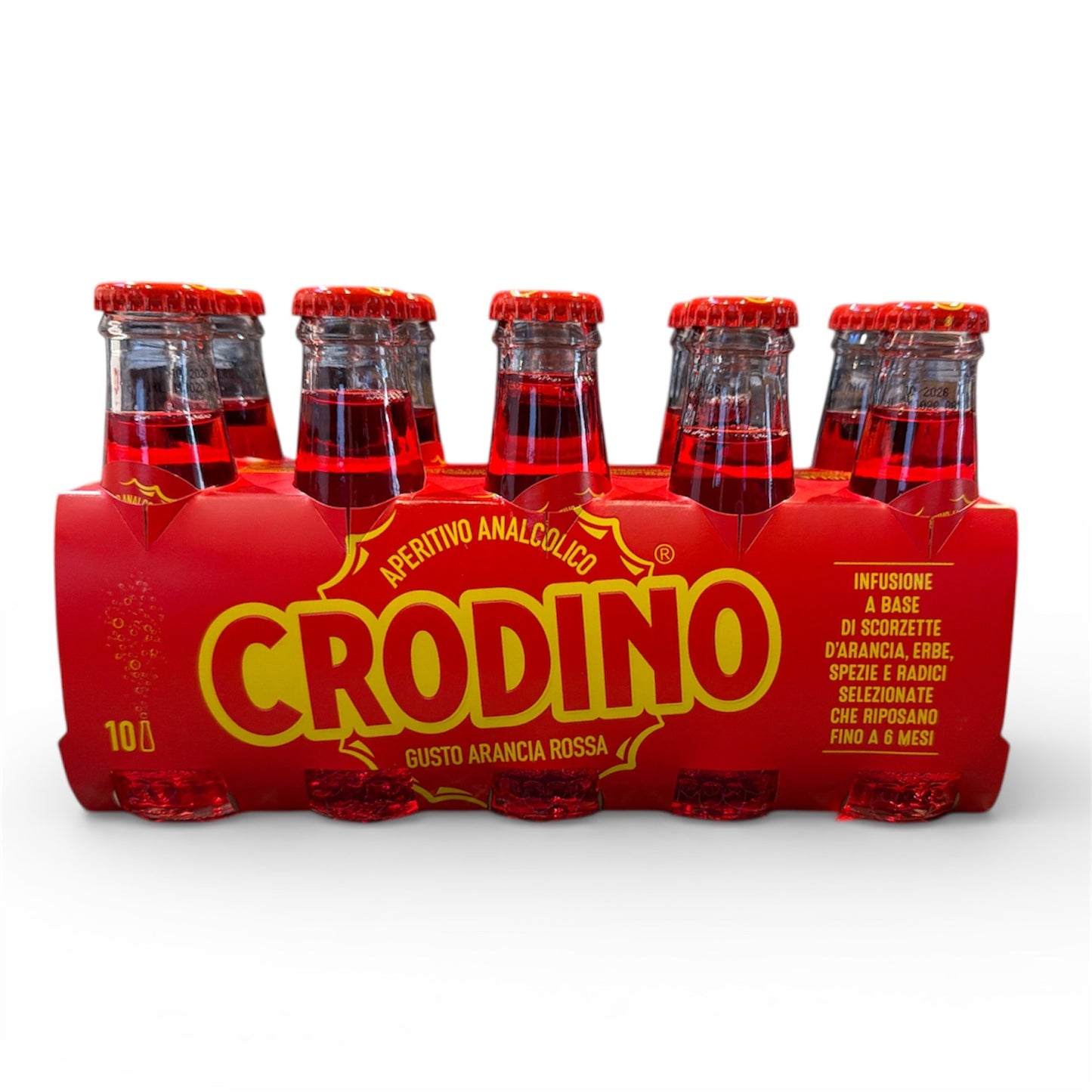 San Pellegrino - RED Crodino - Gusto Arancia - 10pcs Pack