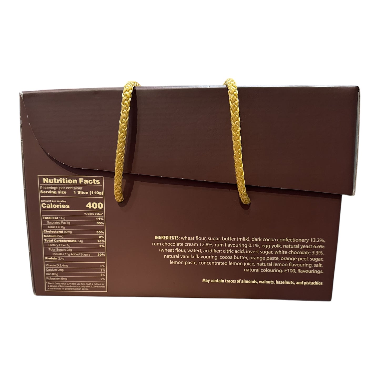 Primo Amore - Torino - Panettone Cioccolato e Rum - 1000g (2.2LB) (SPECIAL 50% OFF)