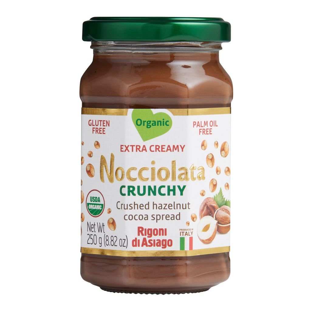 Rigoni - Nocciolata Crunchy - Crushed Hazelnut Cocao Spread - 250g (8.82oz)