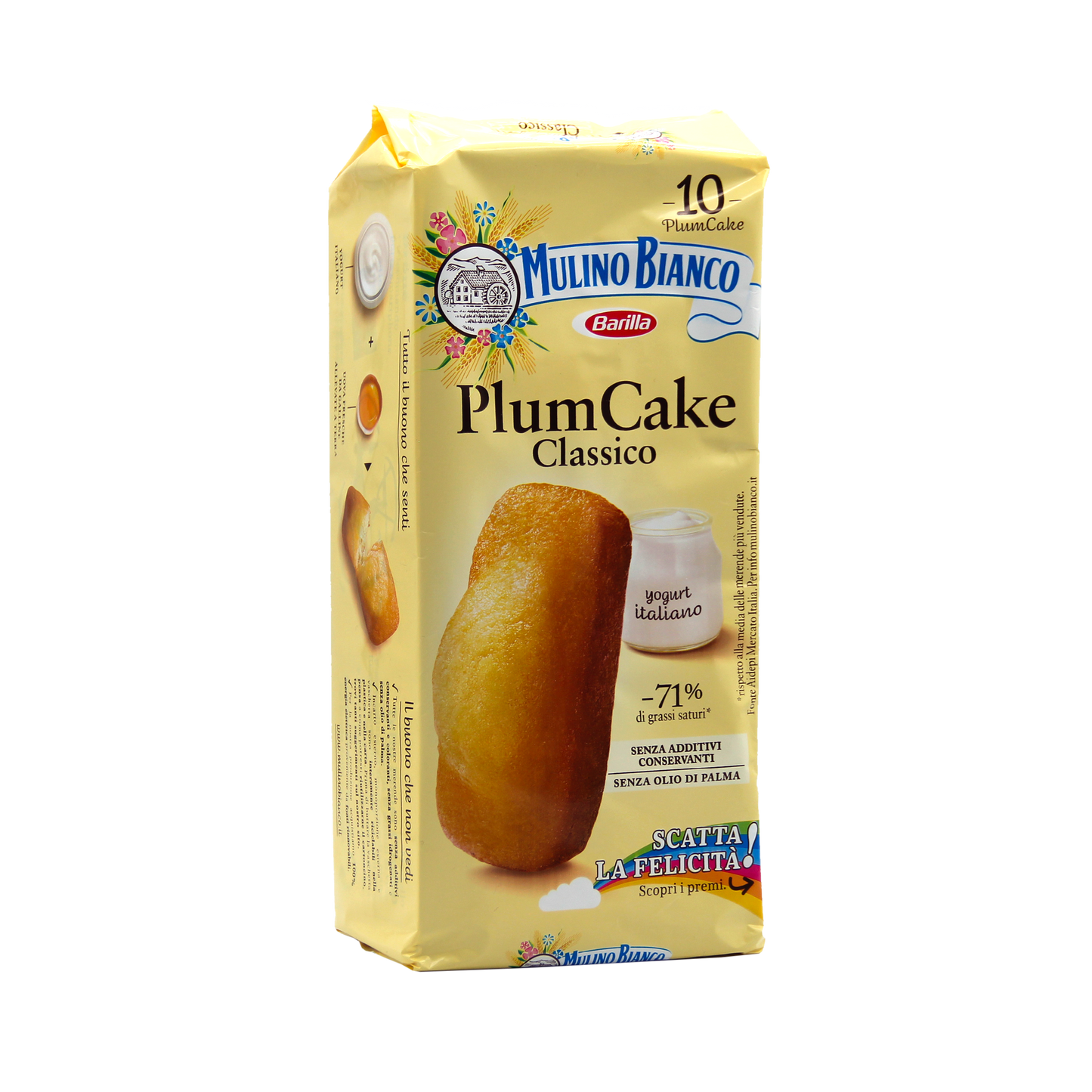 Mulino Bianco - Plum Cake Classico - 10pcs