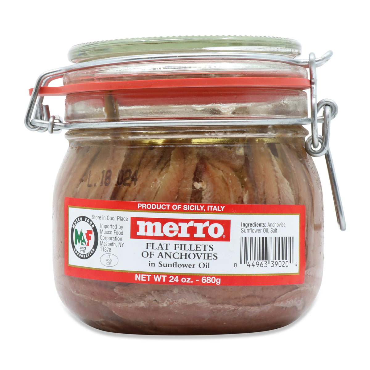 Merro - Anchovy Fillets - 680g (24 oz)