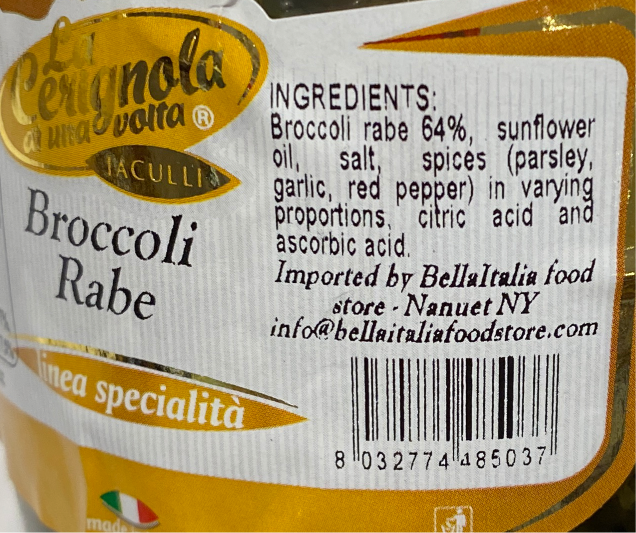 La Cerignola - Broccoli Rabe - Friarielli - 19.40 oz