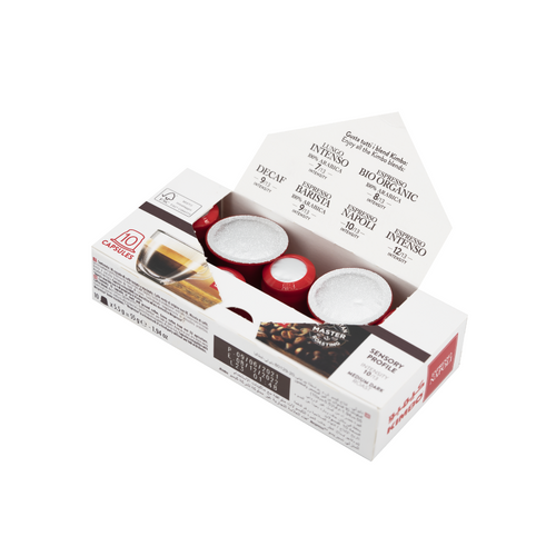 Kimbo Napoli (#10) - Espresso Capsules - 10 Capsules - Compatible with Nespresso® Machines