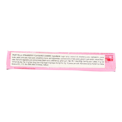 Fruit-Tella - Con Succo Di Frutta - Fragola - 41g (1.44 oz)