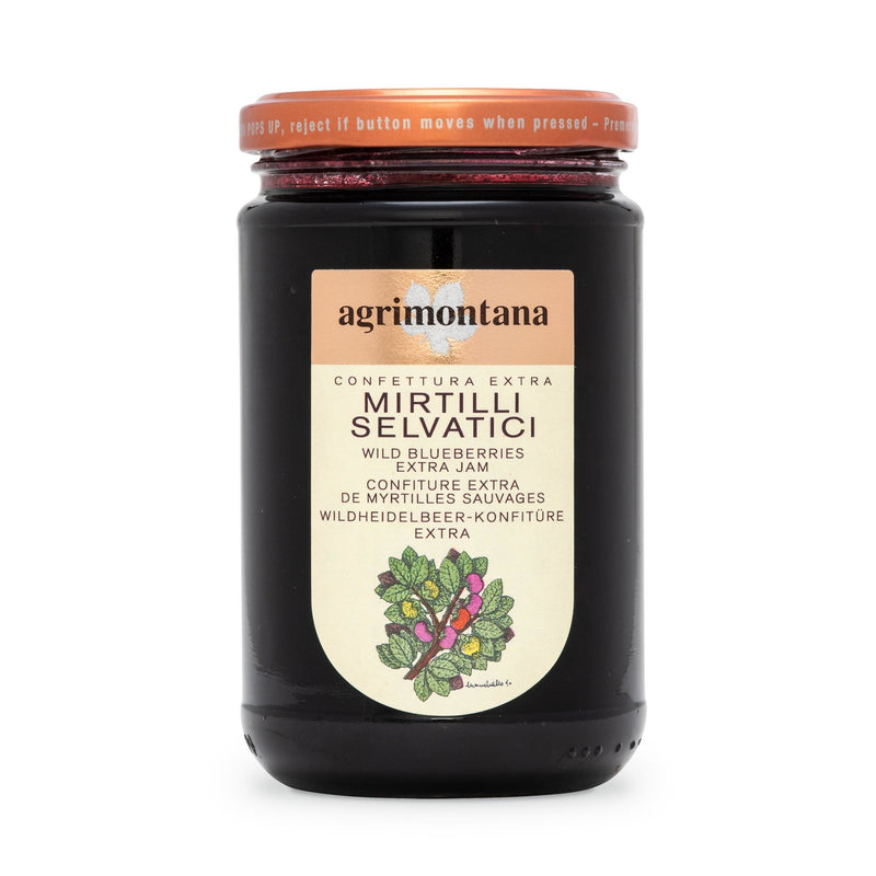Agrimontana - Mirtilli Selvatici Jam - 350g (12.3oz)