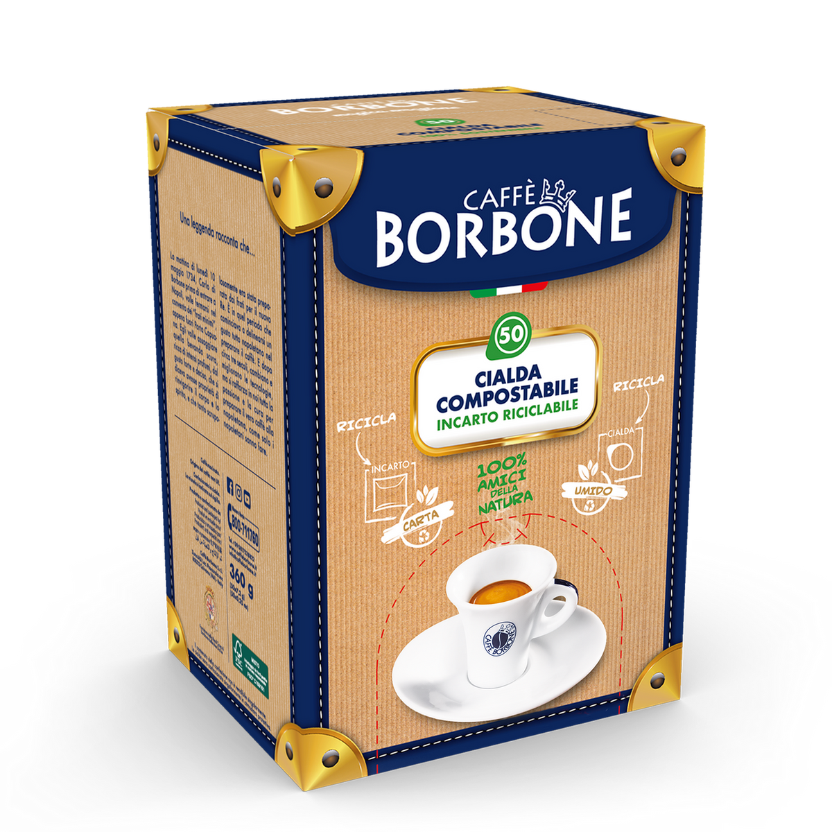 Caffe Borbone - Blue E.S.E. Paper Pods - 150 Pods