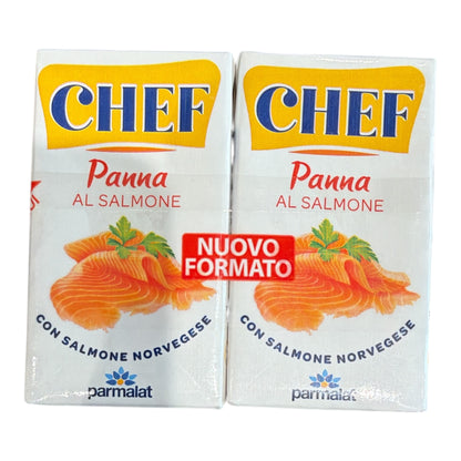 Chef - Panna al Salmone Norvegese - 2 Pack of 125ml