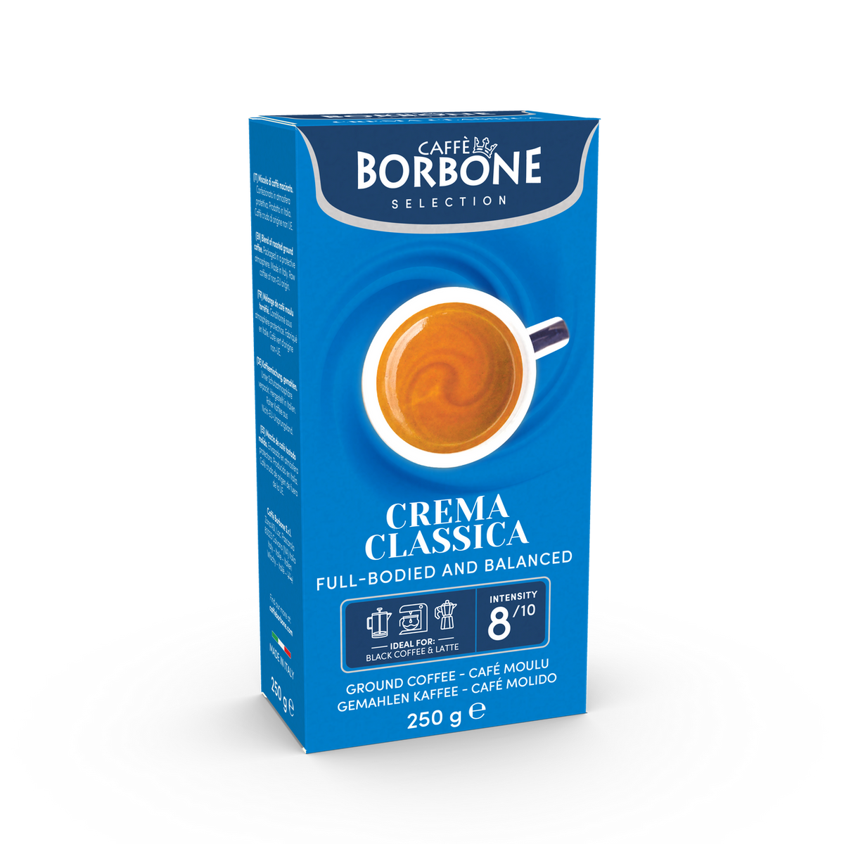 Caffe Borbone - Crema Classica - Ground Espresso Brick - 250g