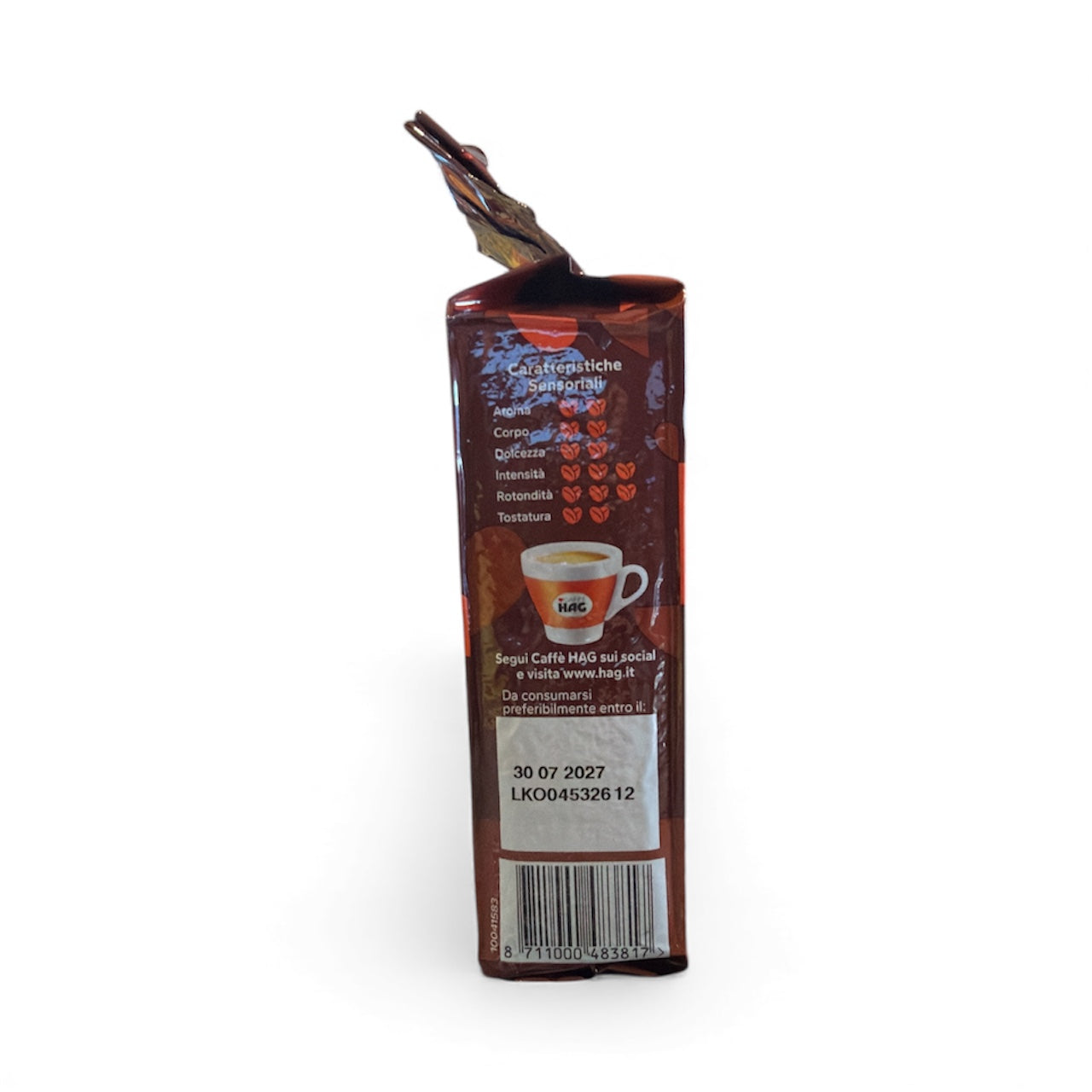Caffe HAG - Classico - Decaffeinato Naturale -250g ( 8.8oz Brick)