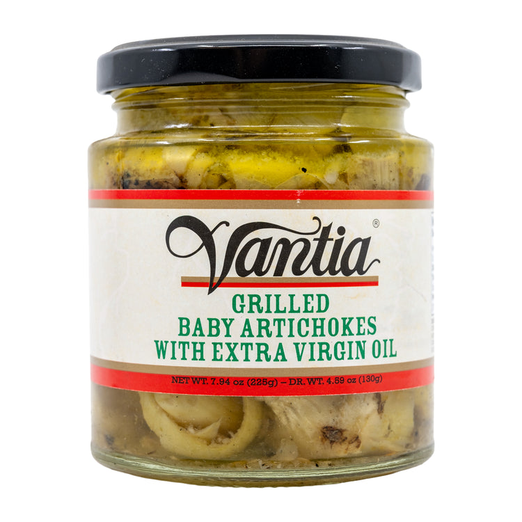 Vantia - Grilled Baby Artichokes With Extra Virgin Olive Oil - 228g (7.94oz)