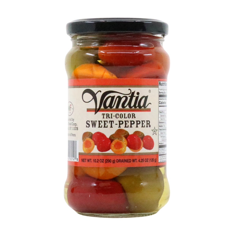 Vantia - Tri-Colors Sweet Peppers - 290g (4.25oz)
