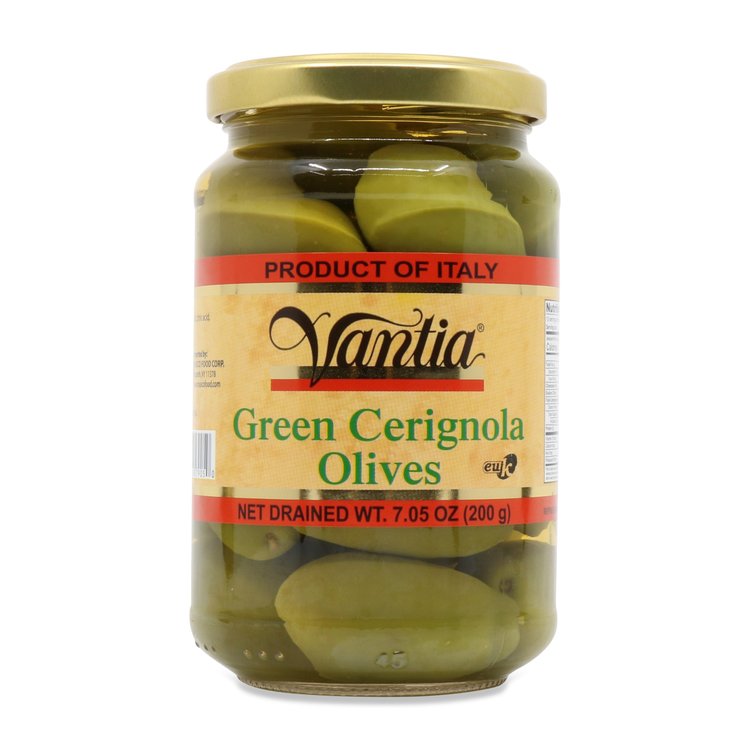 Vantia - Green Cerignola Olives - 200g (7.05oz)