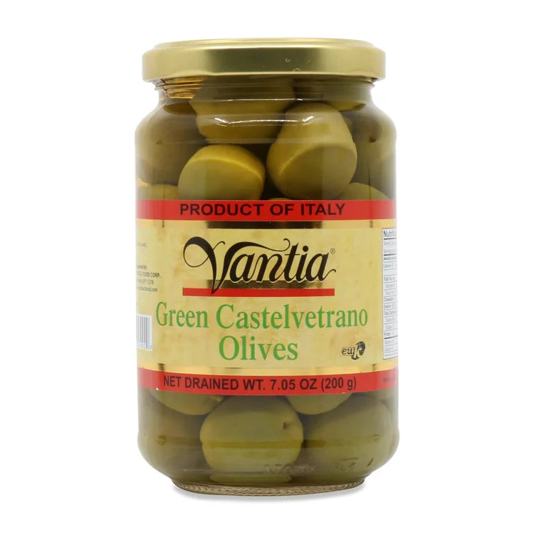 Vantia - Green Castelvetrano Olives - 200g (7.05oz)