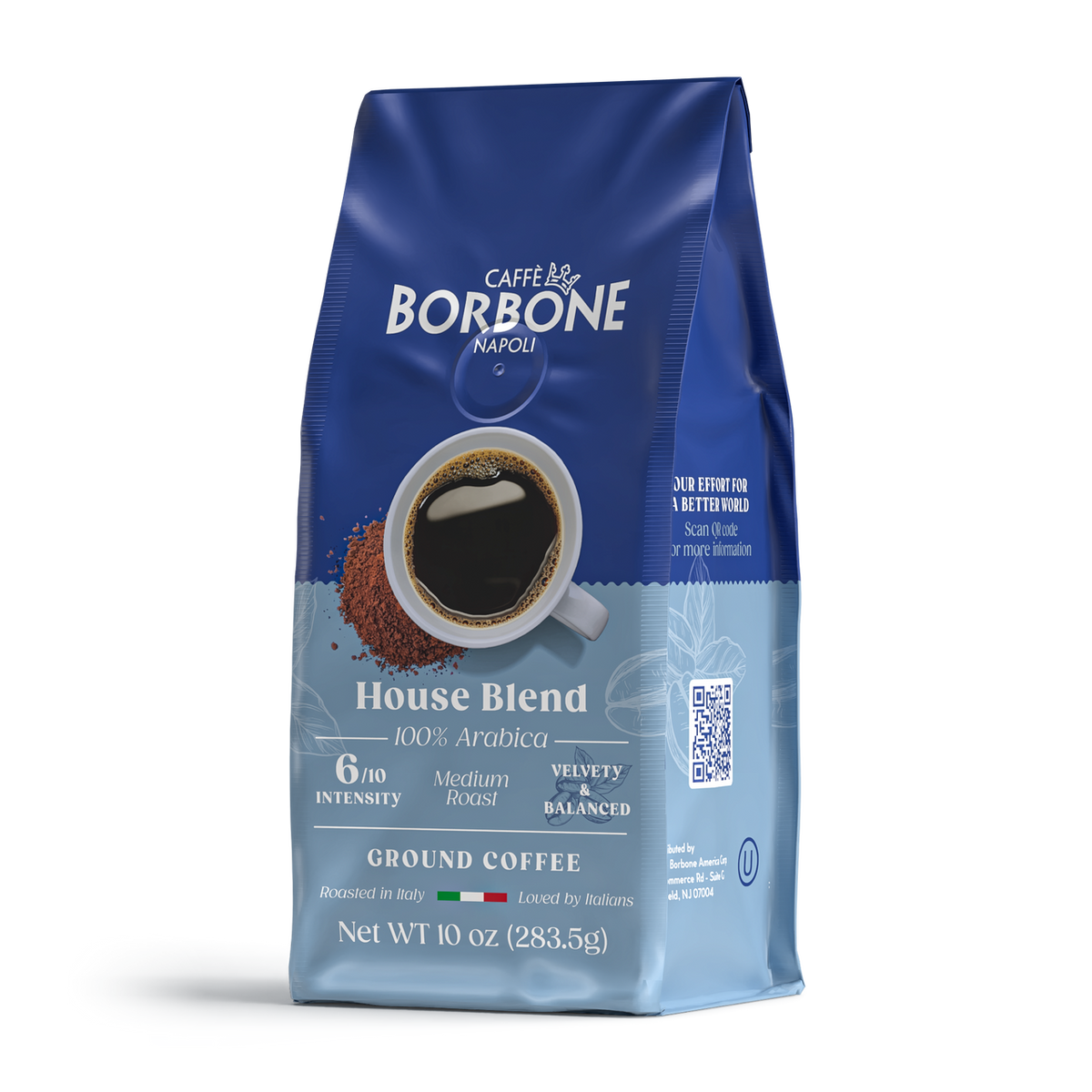 Caffe Borbone - House Blend - Ground Espresso - 10oz (283.5g)