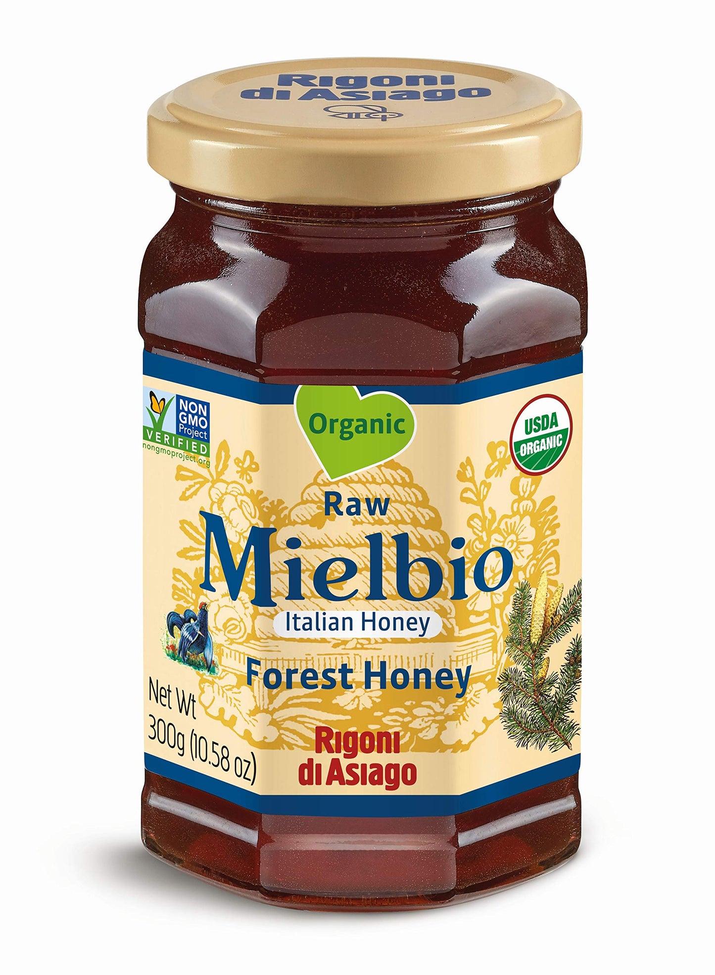 Mielbio - Raw Forest Honey - 300g (10.58oz)