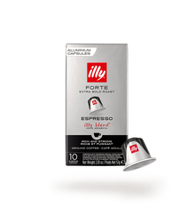 Illy - Nespresso Compatible Capsules - Forte - Espresso - 10 capsule