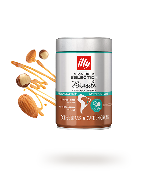 illy - Arabica Selection - Whole Beans Brasile Cerrado Mineiro - 8.8oz Can