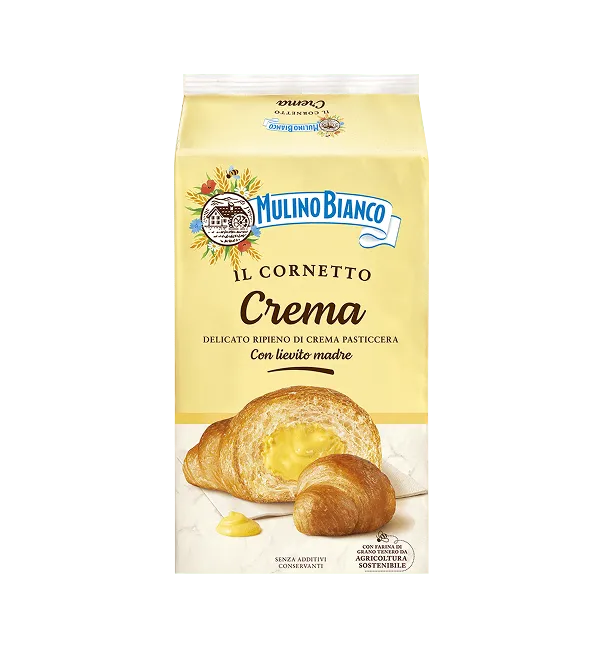 Mulino Bianco - Il Cornetto Crema - 6pcs - 300g