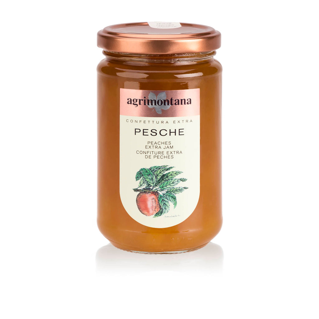 Agrimontana - Confettura Extra Pesche - 350g (12.3oz)