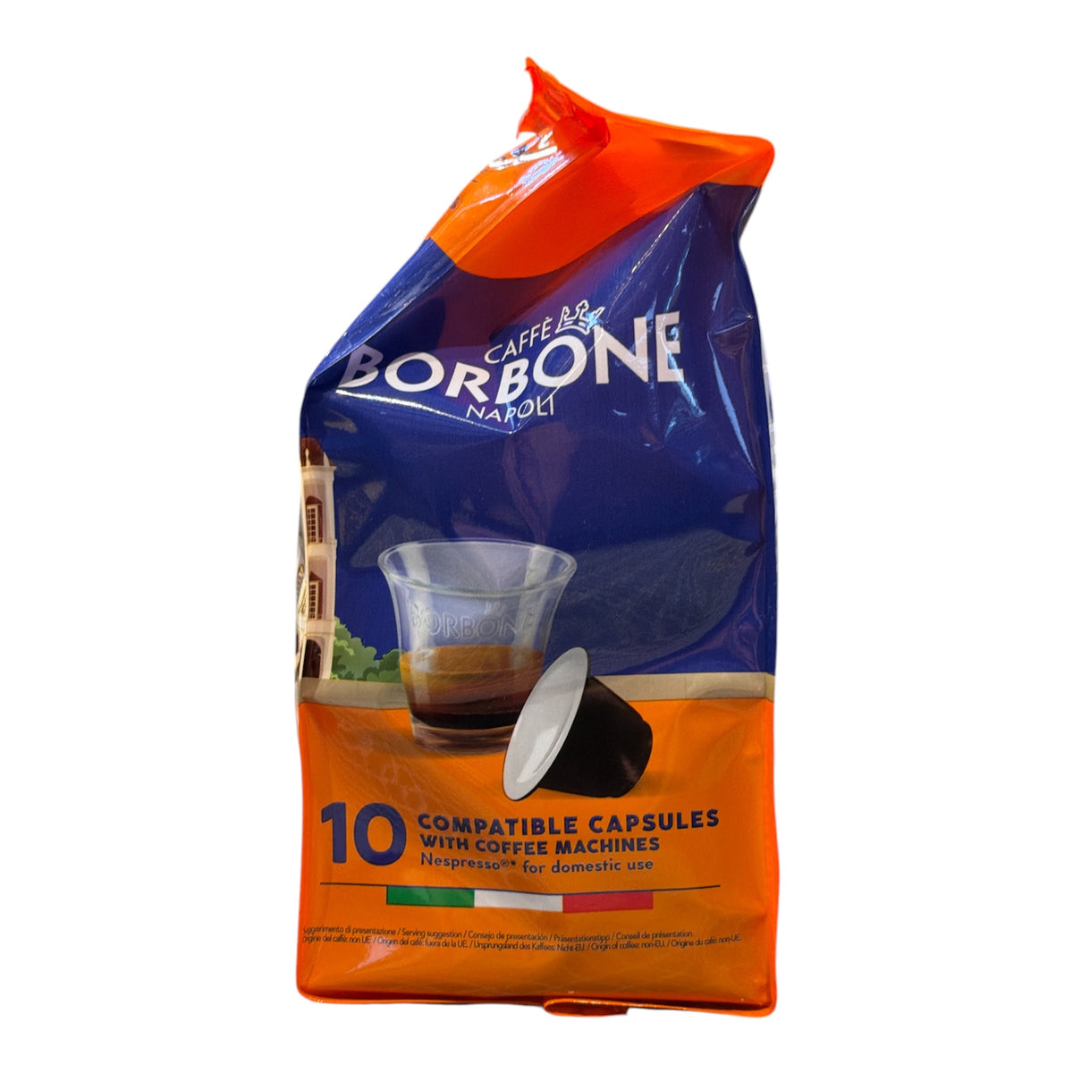 Borbone - Miscela Decisa - 10/Bag - Compatible With Nespresso Machine