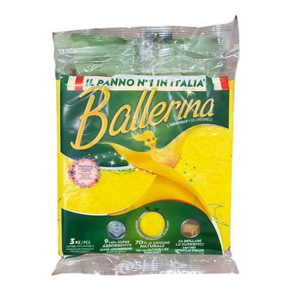 Ballerina - Panno Giallo - 3pcs
