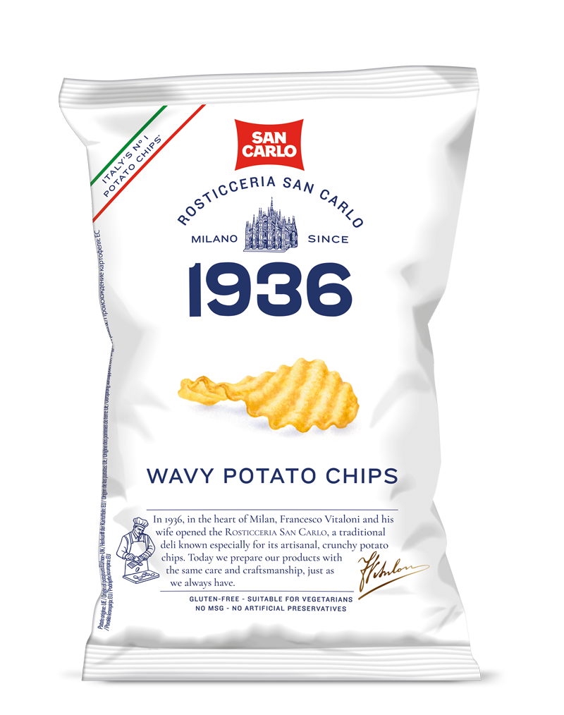 San Carlo - Wavy Potato Chips - 150g (5.29oz)
