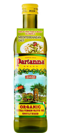 Partanna - Olive Oil organic - Unfiltered - 750ml