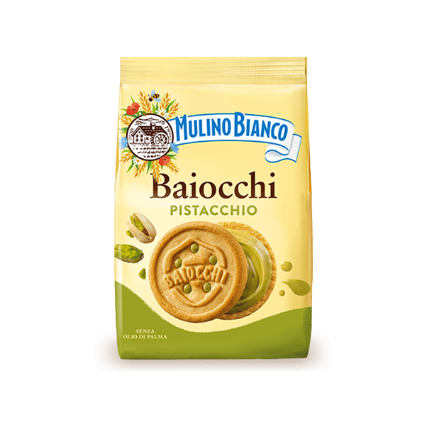Mulino Bianco - Baiocchi Pistachio - 240g