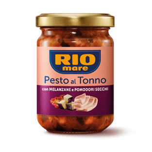 Rio Mare - Pesto al Tonno - con Melanzane e Pomodori Secchi - 130g