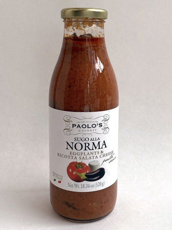 Paolo - Sugo alla Norma - Eggplant & Salted Ricotta Cheese  500g (17.63oz)