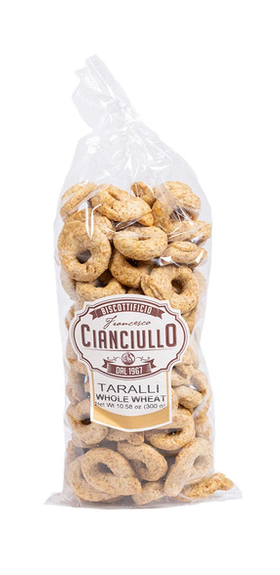 Cianciullo - Taralli Whole Wheat - 300g (10.58oz)