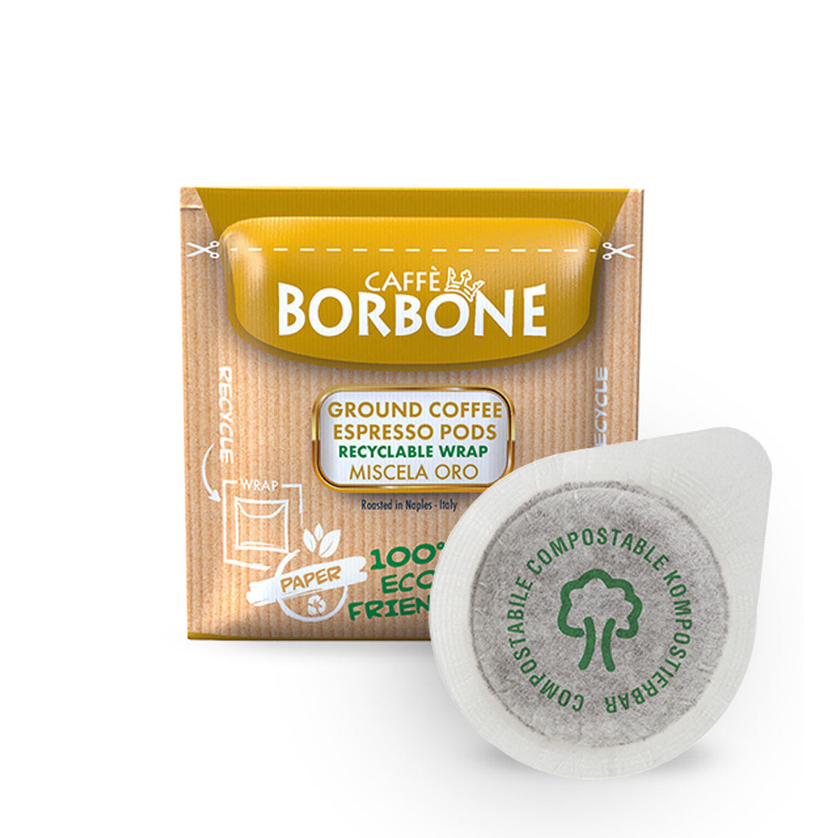 Caffe Borbone - Gold - E.S.E. Paper Pods - 150ct