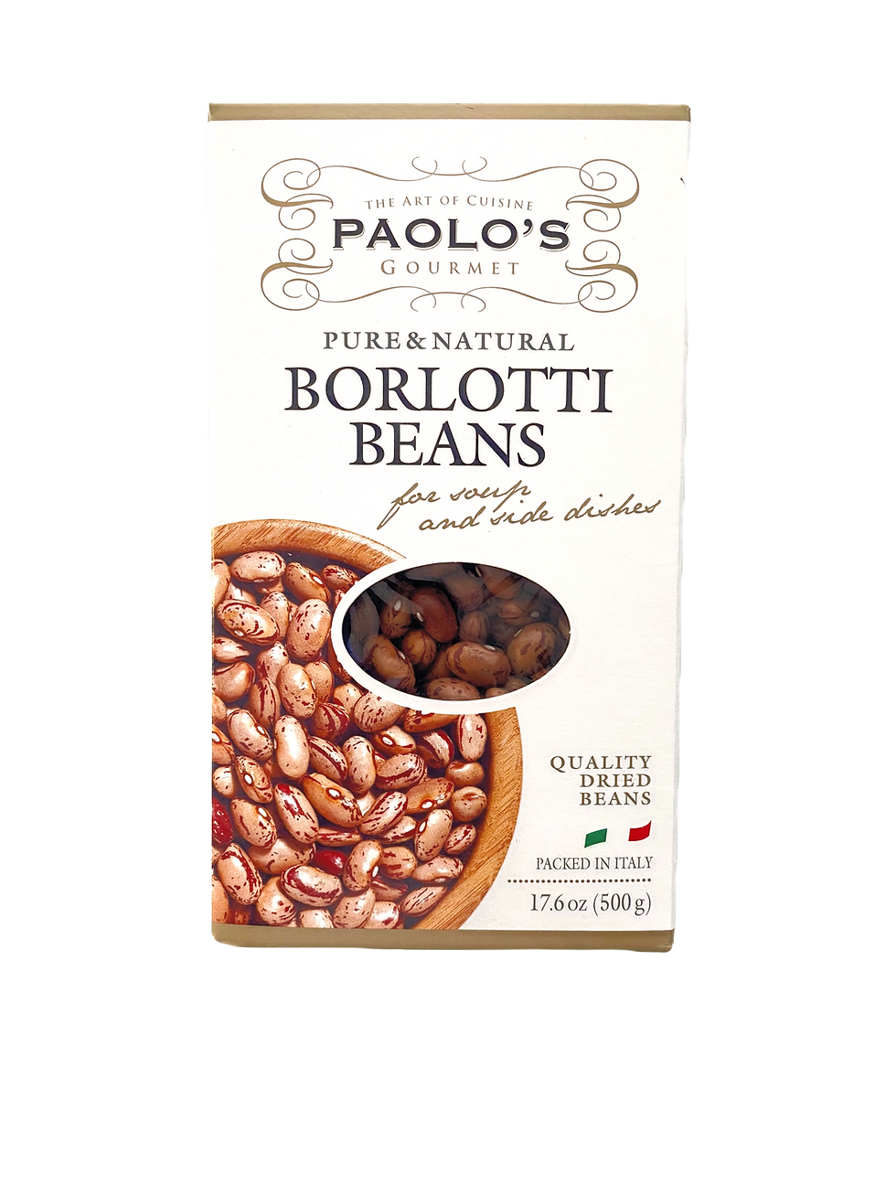 Paolo's - Borlotti Beans - 500g (17.6oz)