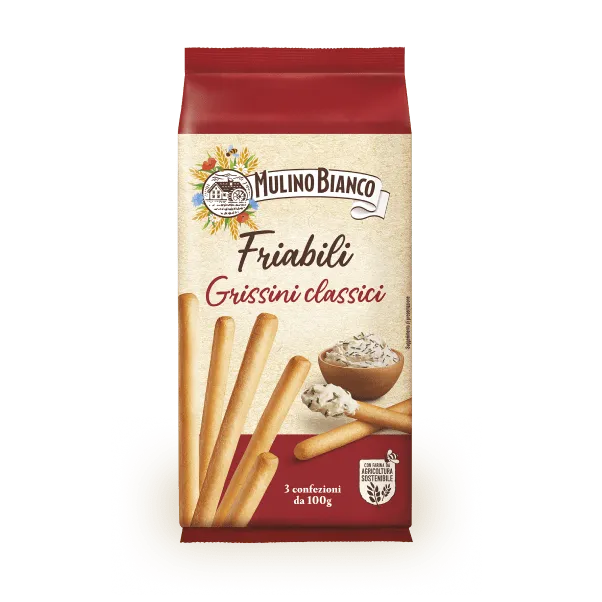 Mulino Bianco - Friabili Grissini Classici - 300g