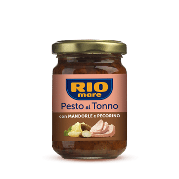 Rio Mare - Pesto al Tonno - con Mandorle e Pecorino - 130g