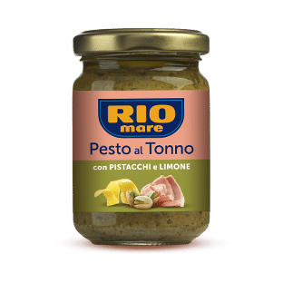 Rio Mare - Pesto al Tonno - con Pistacchi e Limone - 130g