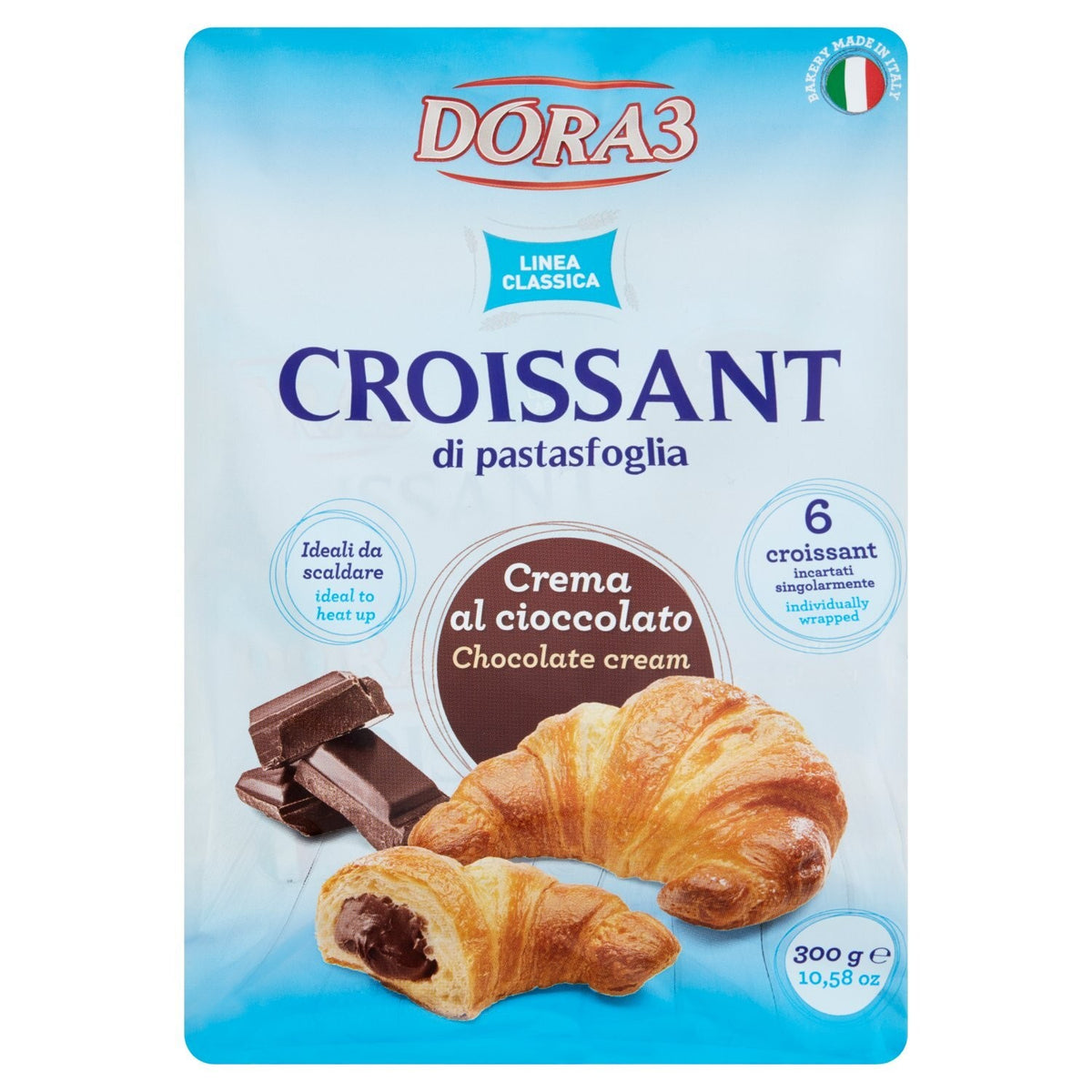 Dora - Chocolate Cream Croissant - 6pcs - 300g