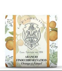 La Florentine - Bar Soap - Arancio & Finocchio Salvatico - 106g (3,7oz)
