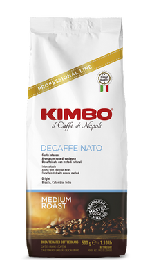Caffe Kimbo - Decaf - Espresso Whole beans - 1.1lb Bag