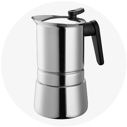 Pedrini - Stainless Steel Moka Espresso Maker