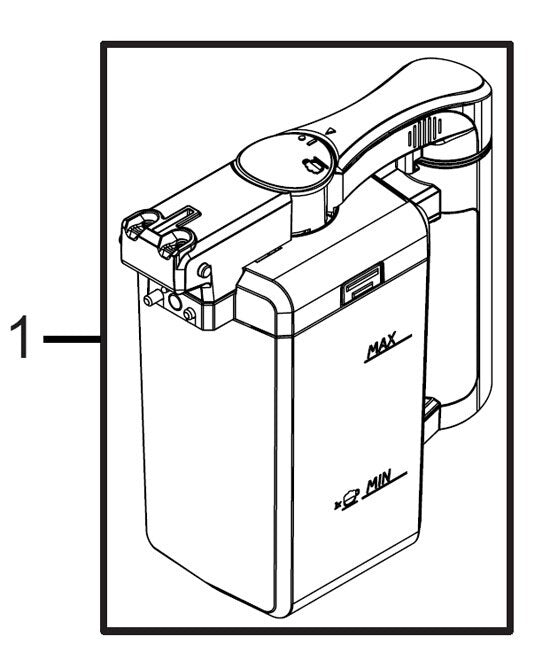 Carafe for Gaggia Accademia 
