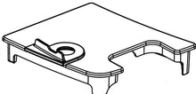 Black Drip Tray Cover GMYB for Gaggia Accademia 11022418