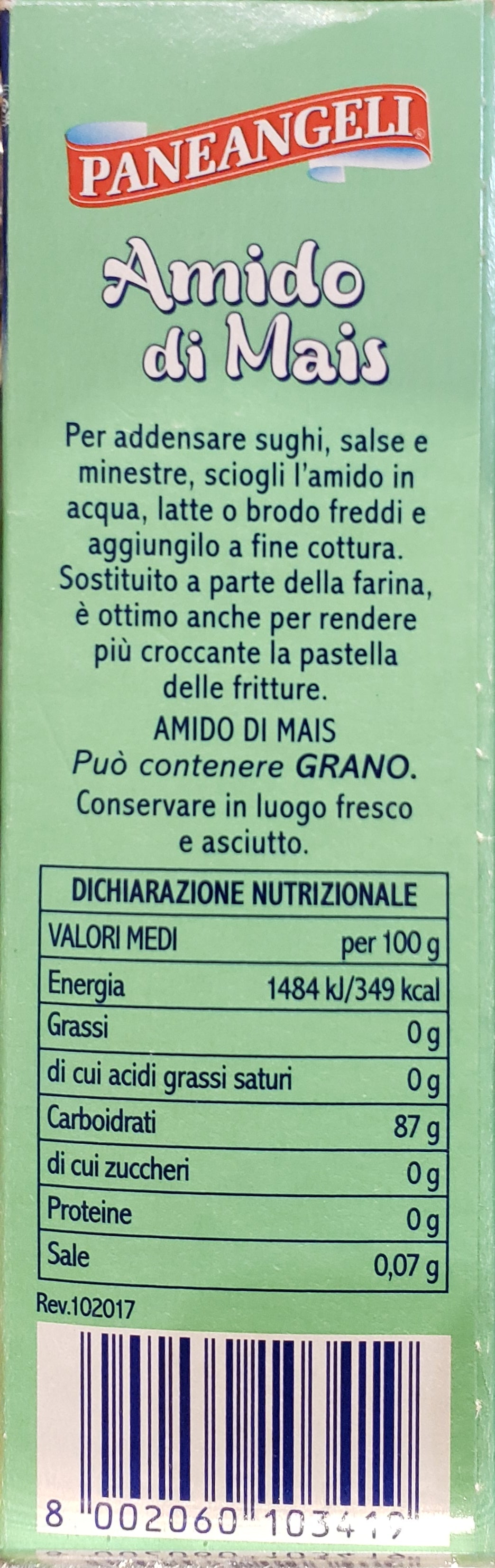 Paneangeli -  Amido di Mais - 250 g