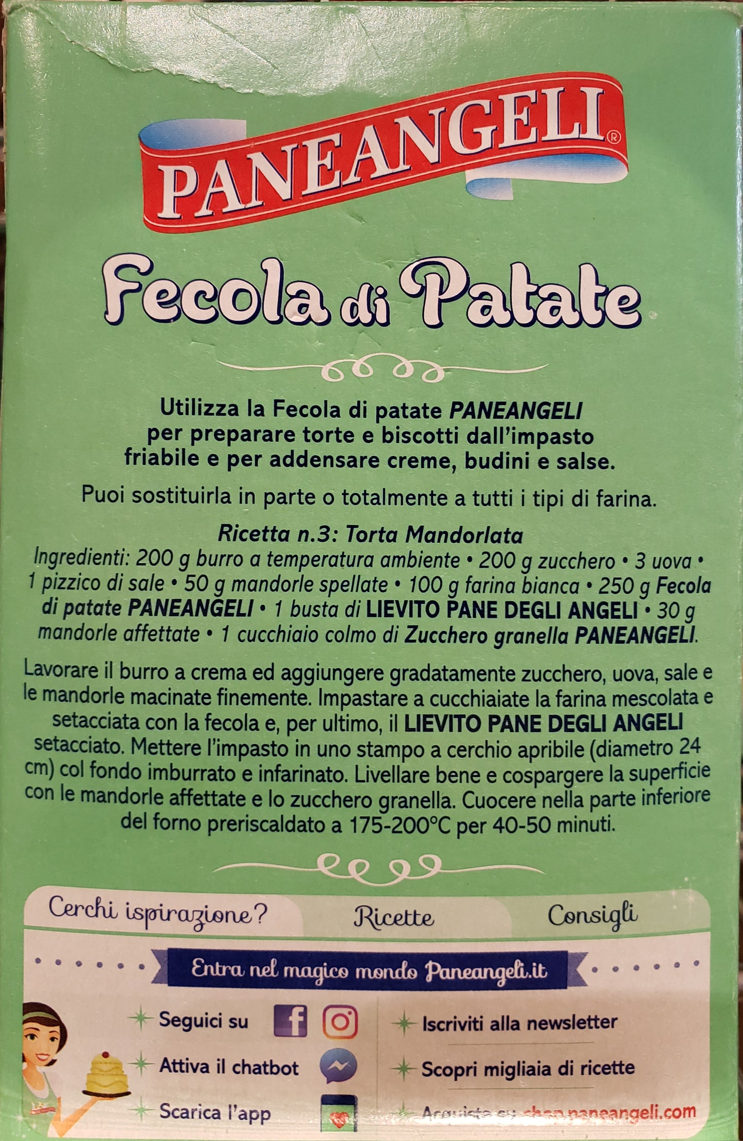 Paneangeli - Fecola di Patate - 250g
