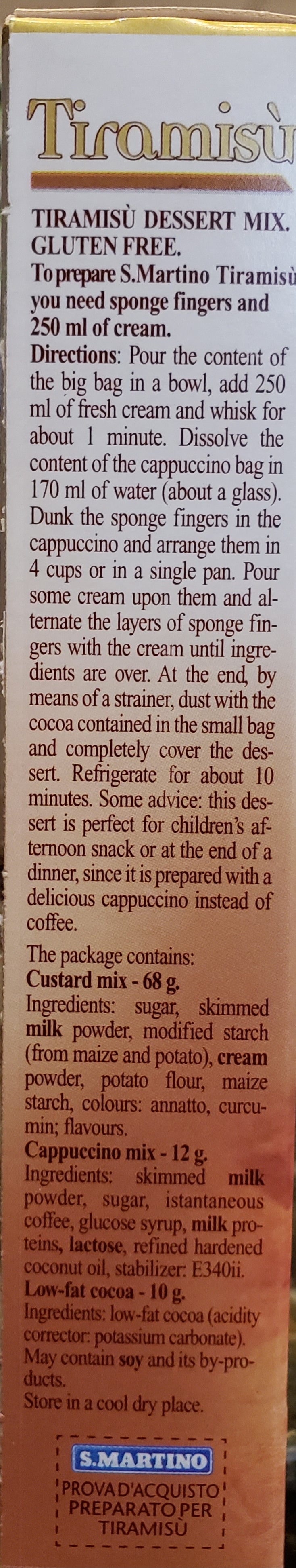 S. Martino - Mix Tiramisu' - 90g
