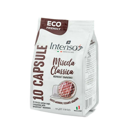 Intenso - Classico Capsules - 10/Bag - Compatible with Nespresso® Machines