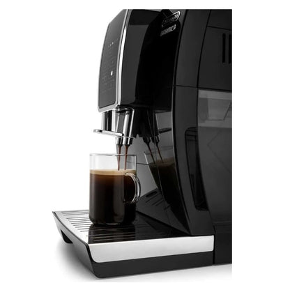 Delonghi Dinamica Automatic Coffee & Espresso Machine with Iced Coffee, TrueBrew Over Ice, Black - ECAM35020B