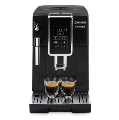 Delonghi Dinamica Automatic Coffee & Espresso Machine with Iced Coffee, TrueBrew Over Ice, Black - ECAM35020B