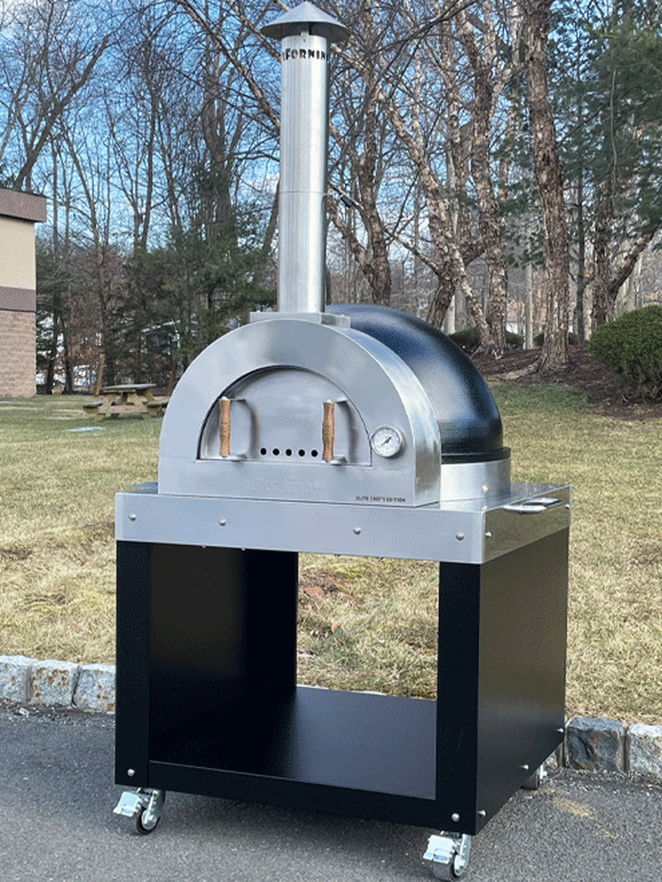 Elite Chef's Edition - Wood Fired Pizza Oven- ilFornino ® with Cart
