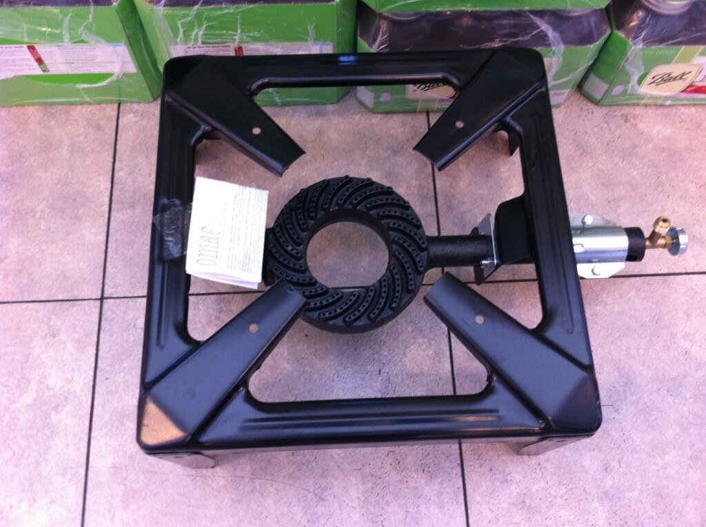 OMAC - Tomato Gas Burner  - MADE IN ITALY 16" x 16" x 7"